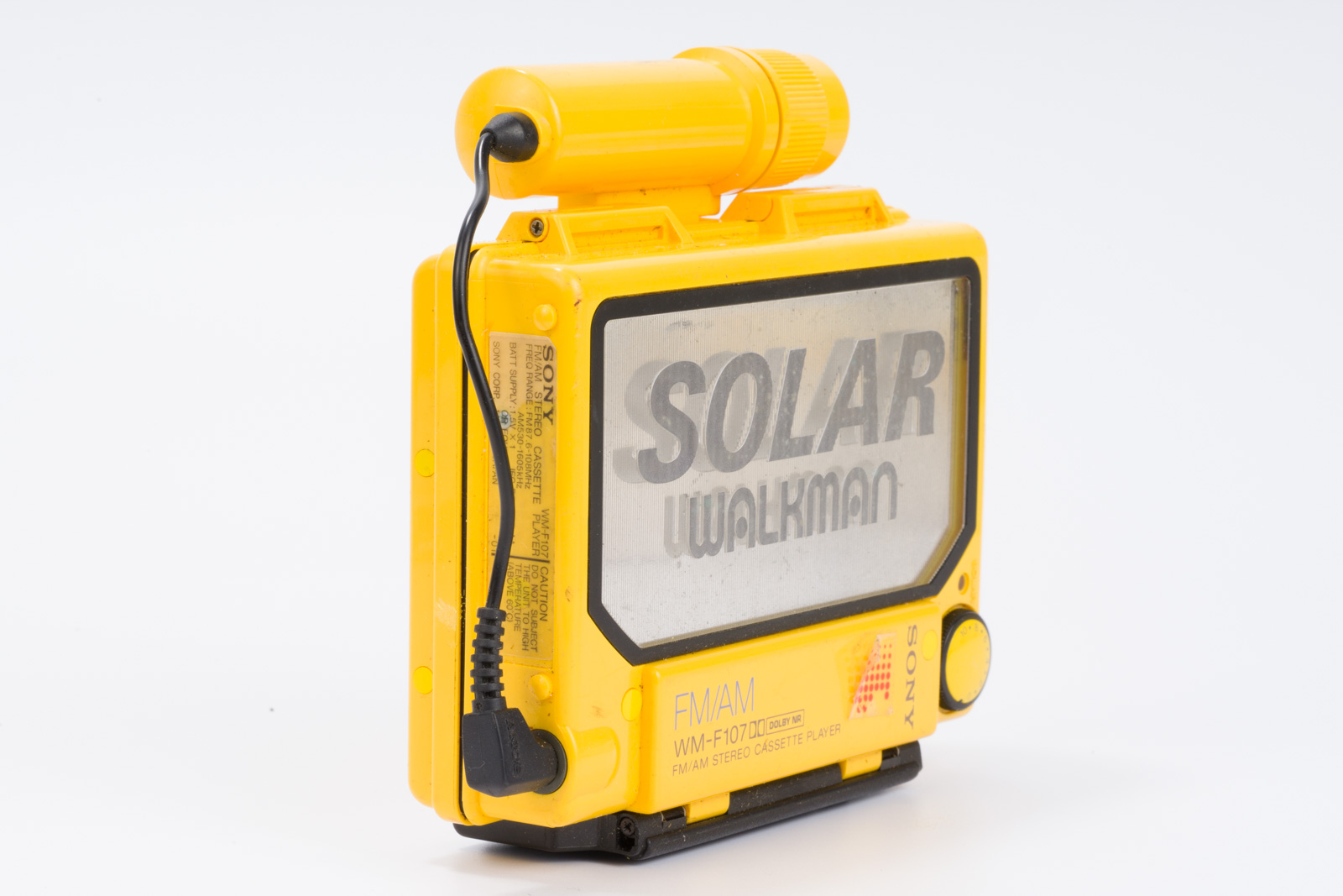 Solar Walkman Cassette Player • Museum Of Solar Energy