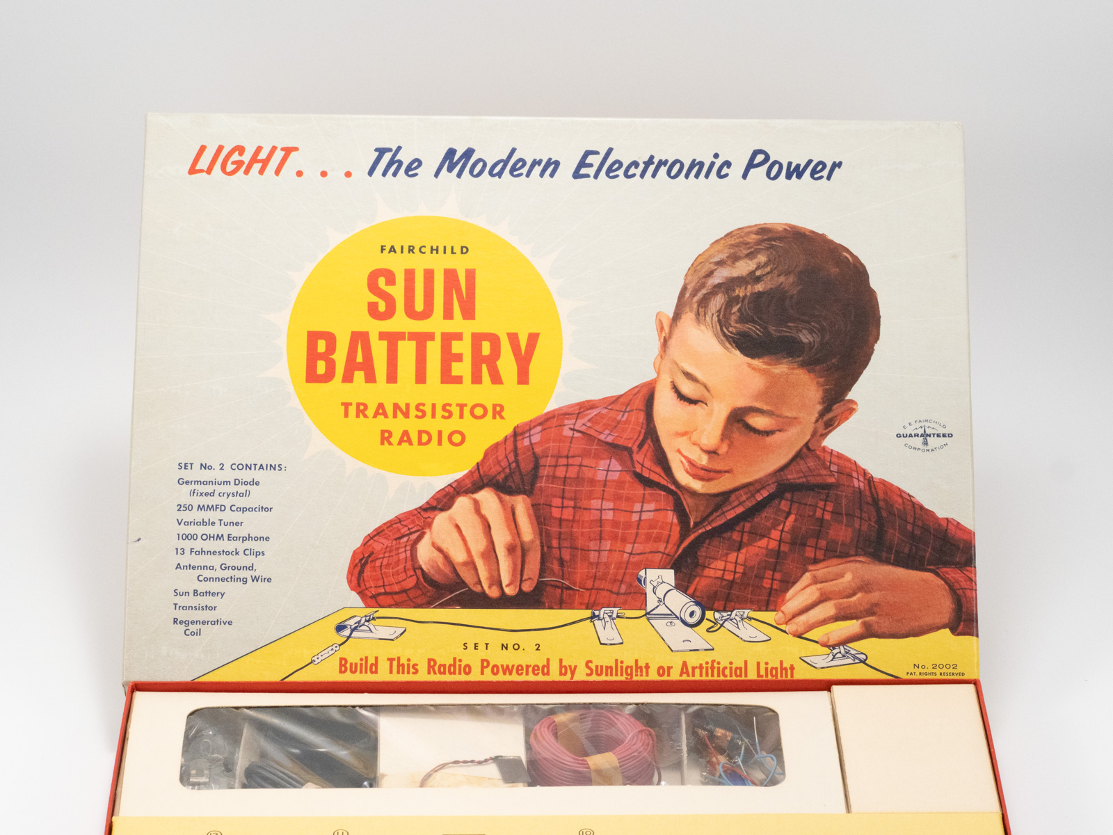 Fairchild Sun Battery Transistor Radio
