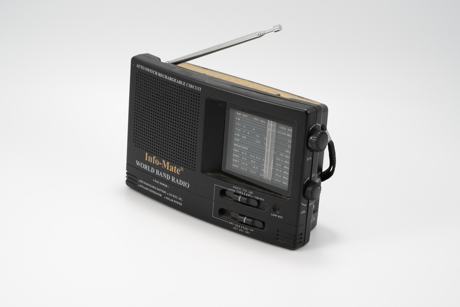 Info-Mate No-837 Solar Radio
